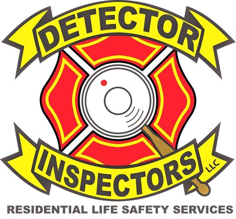 El emblema de Detector Inspectors en primer plano